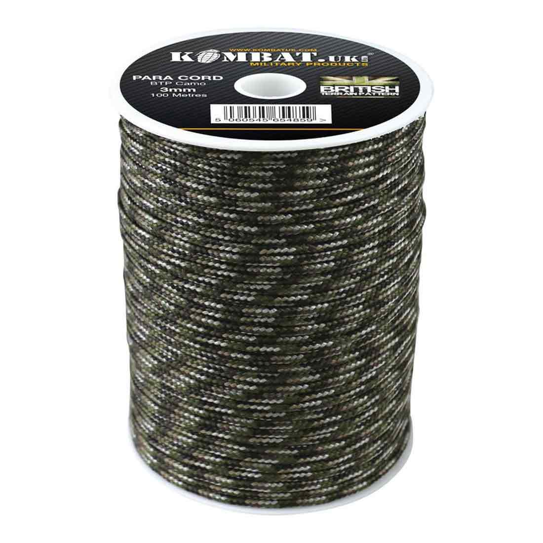 Kombat Para Cord Reel 100 Metres - John Bull Clothing