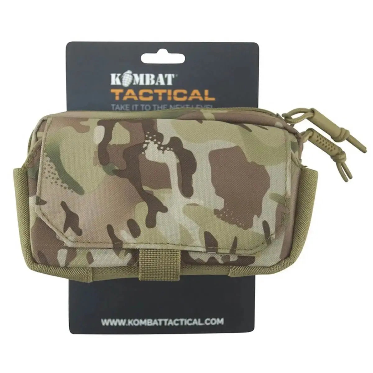 Kombat Phone Utility Pouch British Terrain Pattern - John Bull Clothing