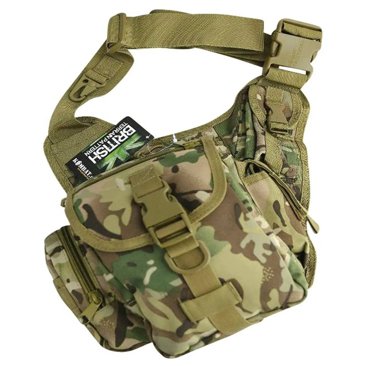Kombat Tactical 7L Shoulder Bag BTP - John Bull Clothing