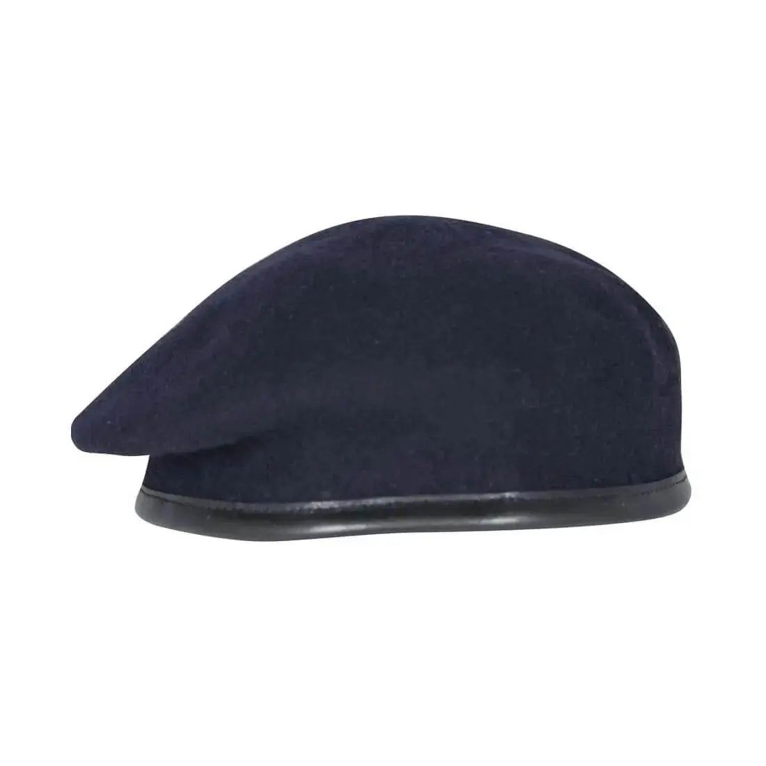 Navy Blue Silk Lined Army Beret John Bull Clothing