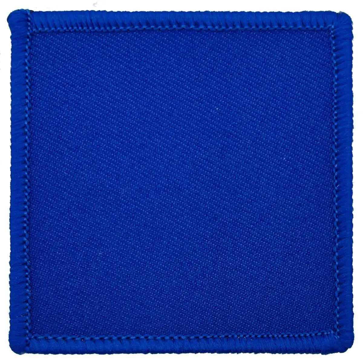 Single blue Para DZ TRF 6x6cm iron or sew on patch, regulation tactical flash for Parachute Regiment attire.