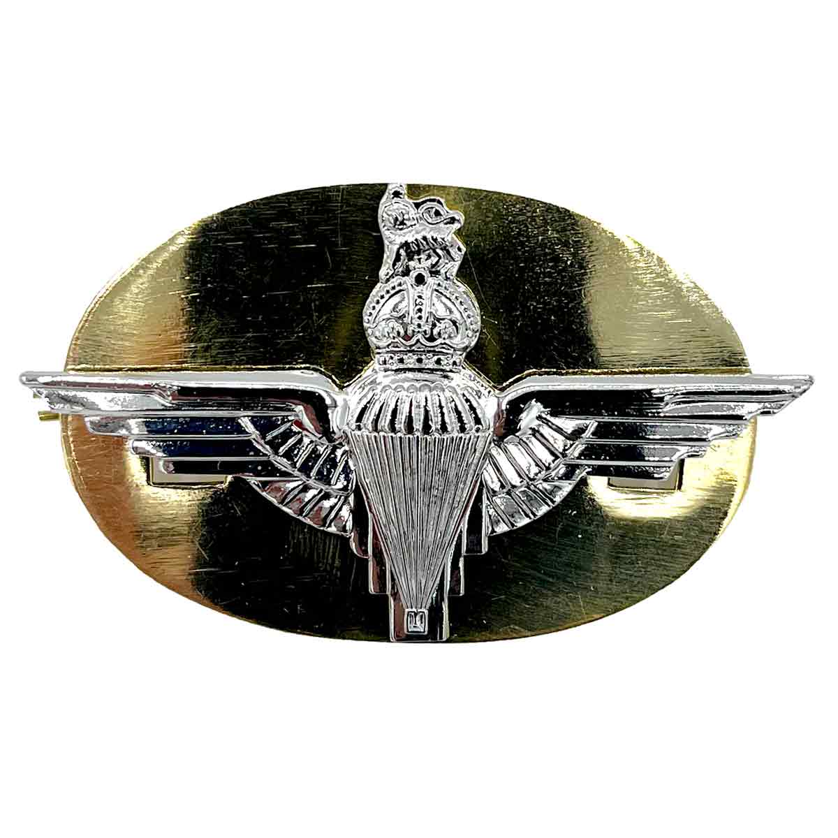 Parachute Regiment Beret Cap Badge with Kings Tudor Crown - John Bull Clothing