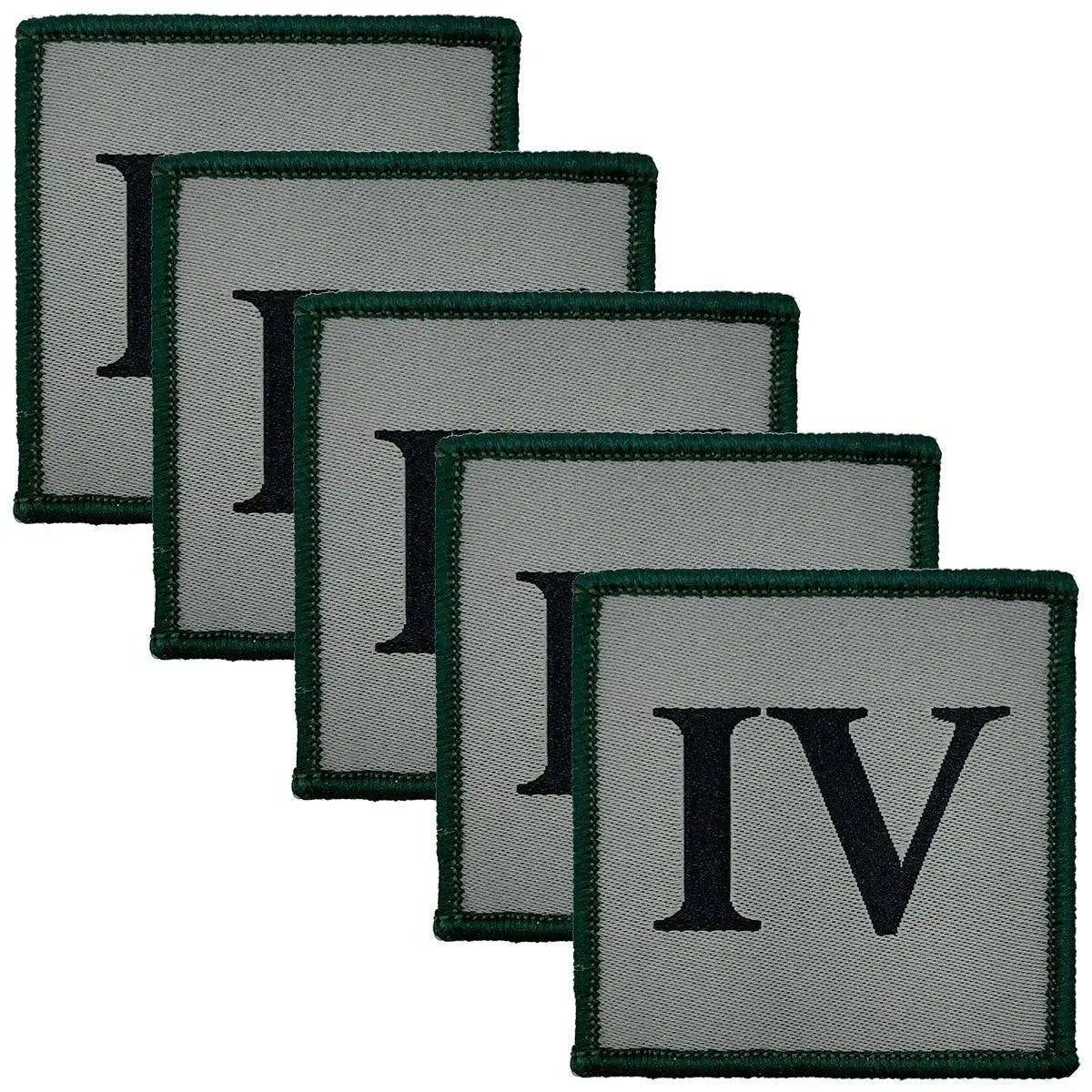 Ranger Regiment IV Iron On TRF Badge with Green Border - John Bull Clothing