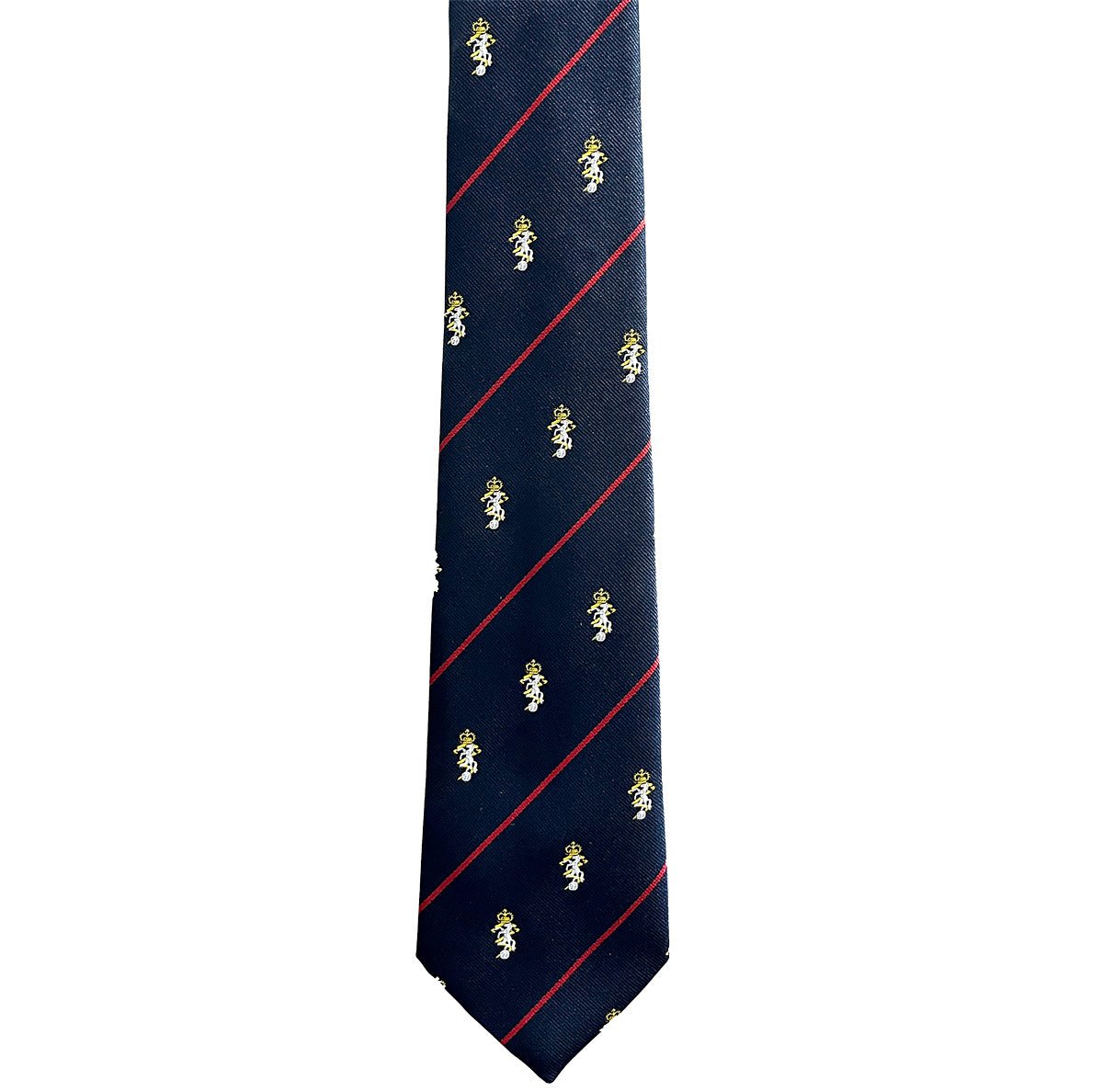Royal Electrical and Mechanical Engineers Crest Polyester Tie - John Bull Clothing