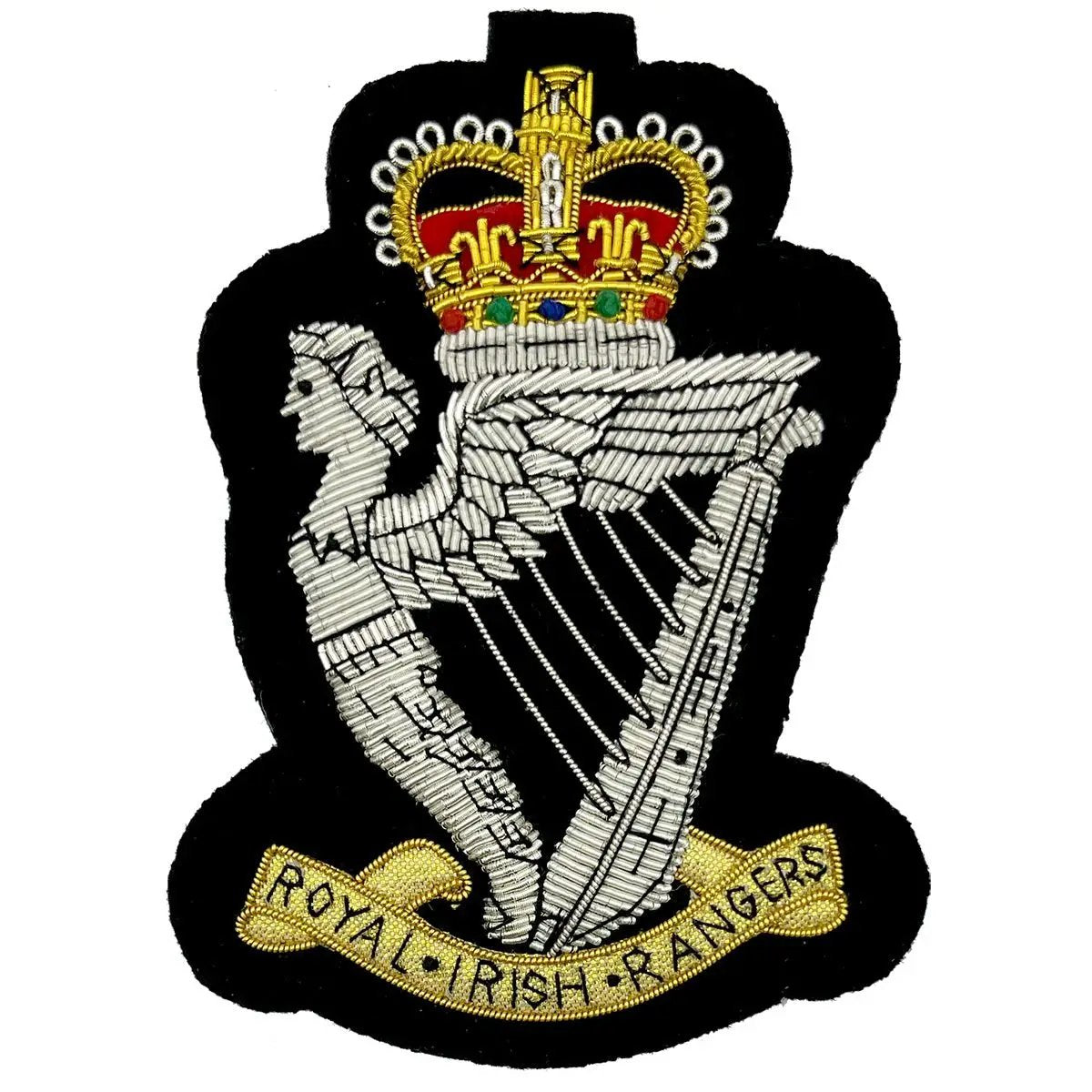 Royal Irish Rangers Blazer Badge - John Bull Clothing