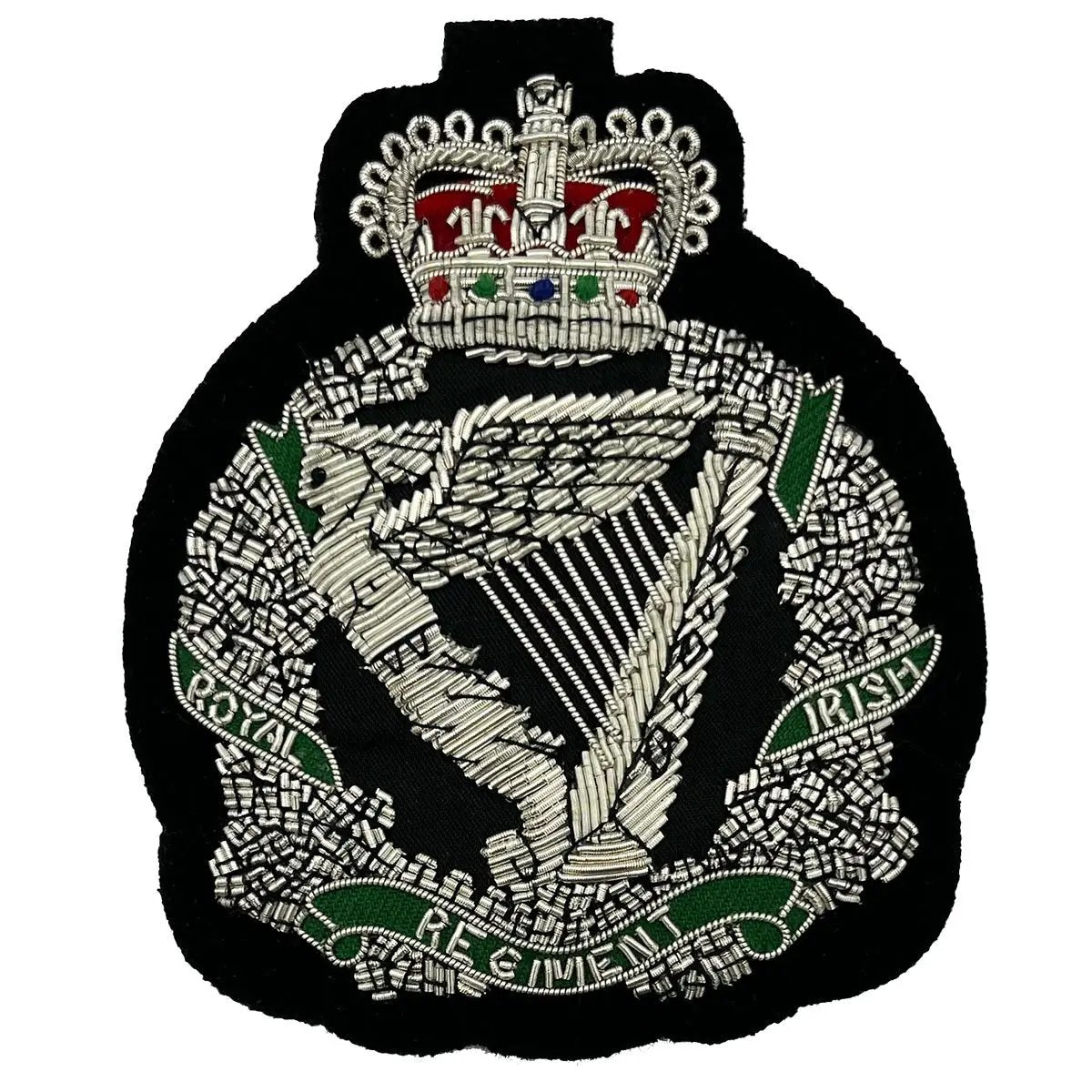 Royal Irish Regiment Bullion Blazer Badge - John Bull Clothing