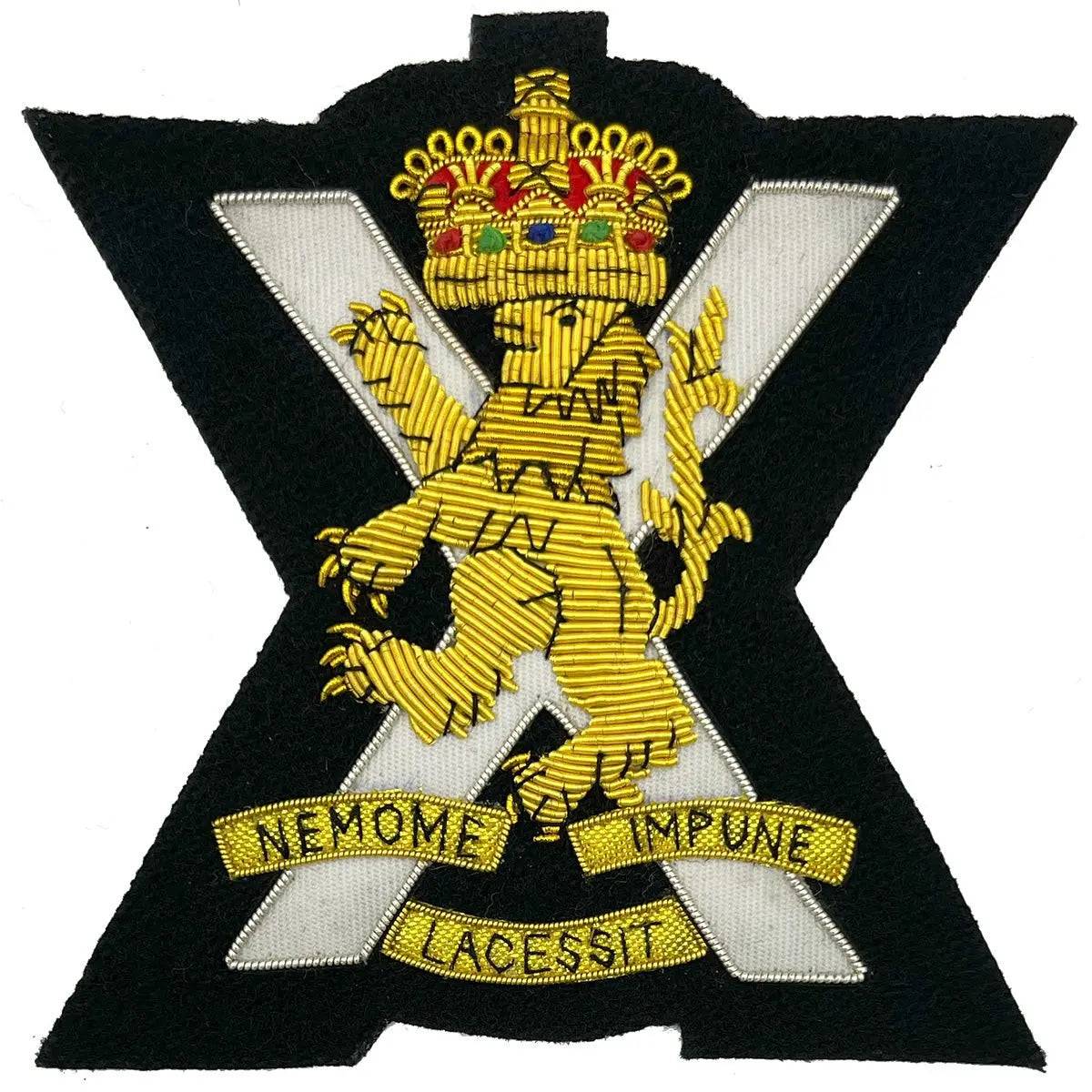 Royal Regiment of Scotland Blazer Badge - John Bull Clothing