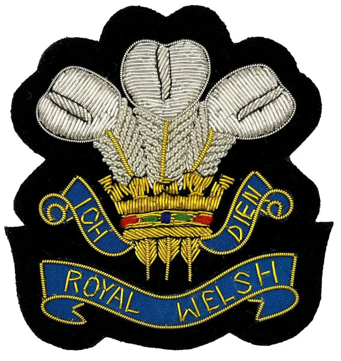 Royal Welsh Regiment Bullion Blazer Badge - John Bull Clothing