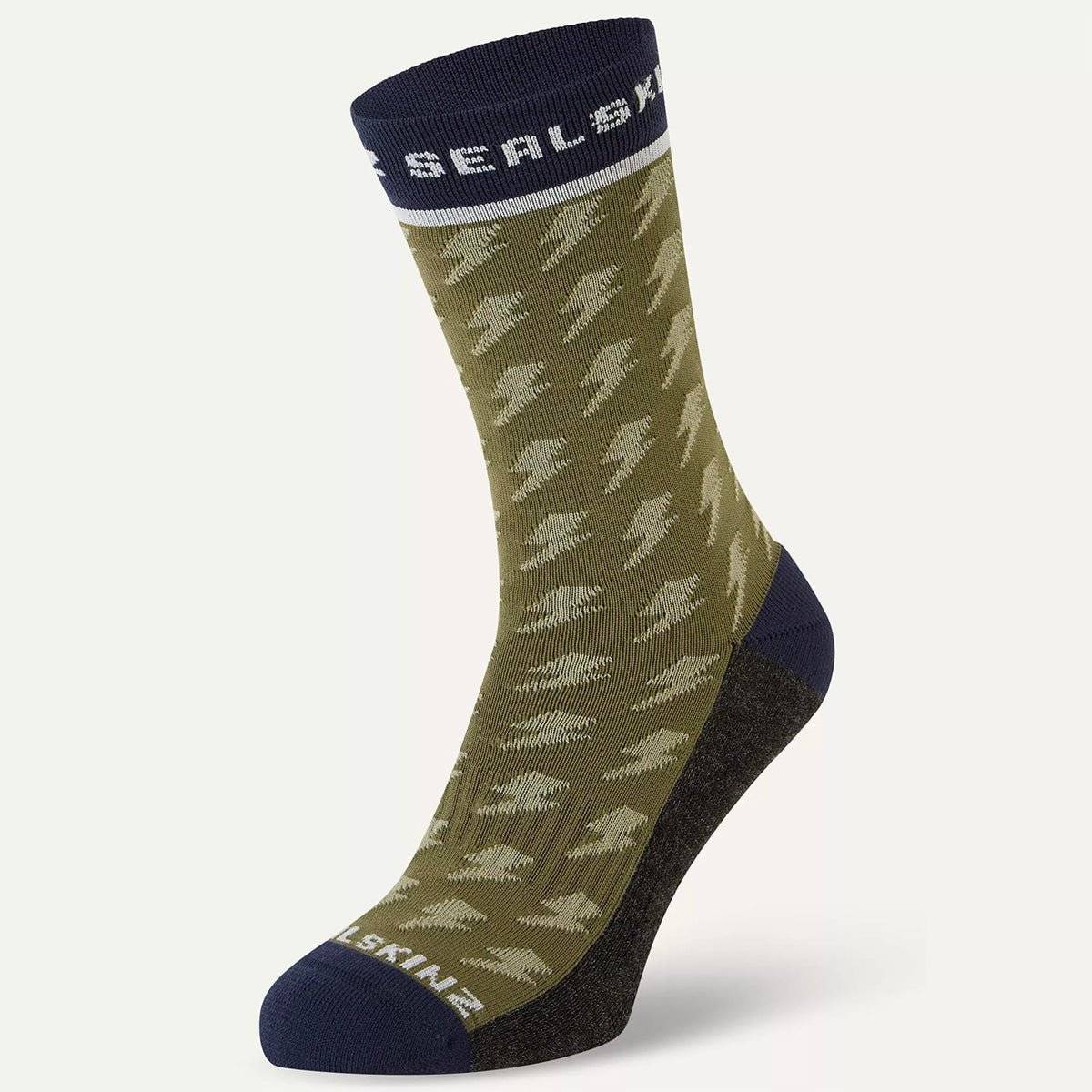 Sealskinz Rudham Lighting Mid Length Meteor Active Socks - John Bull Clothing