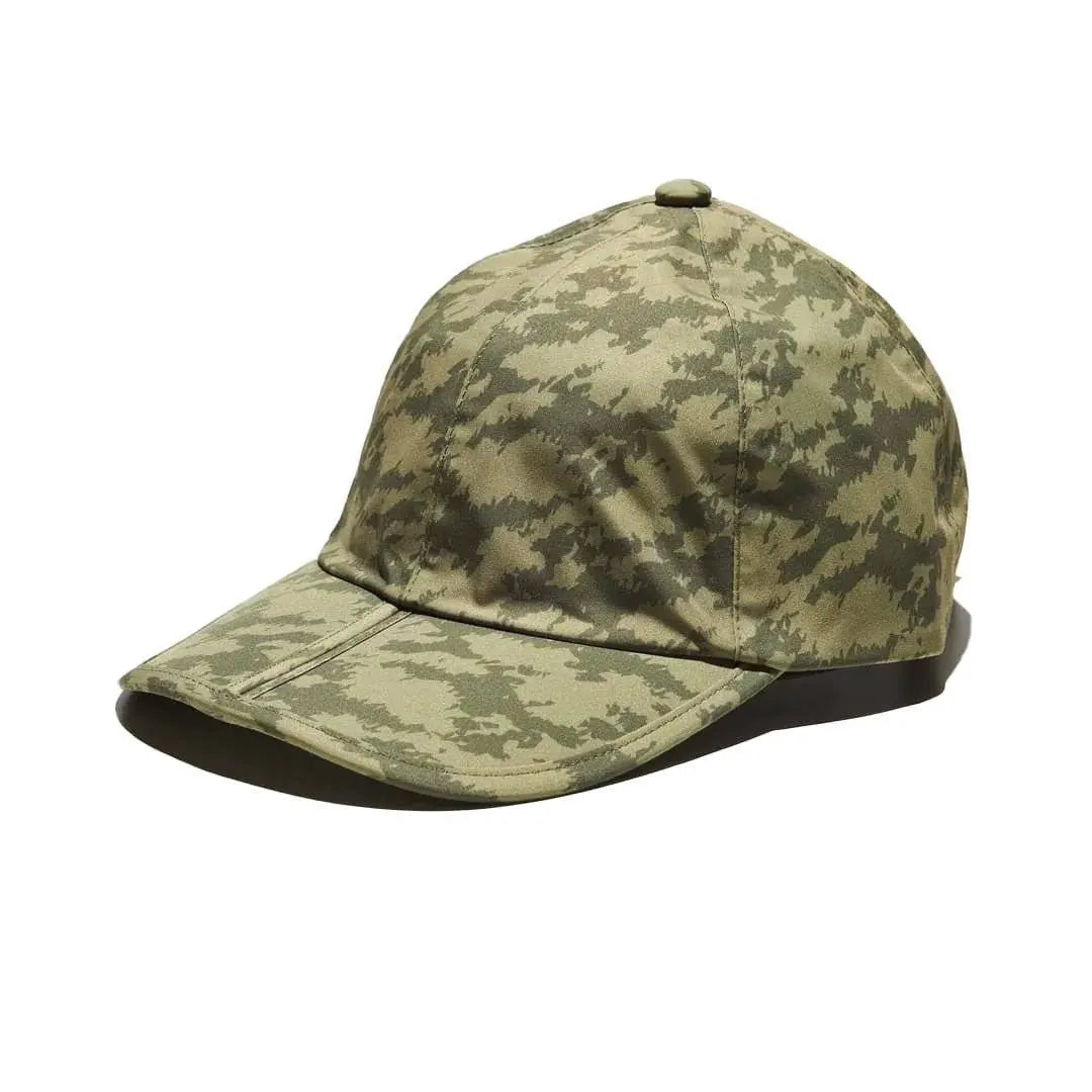 Sealskinz Salle Waterproof Foldable Peak Cap Olive - John Bull Clothing