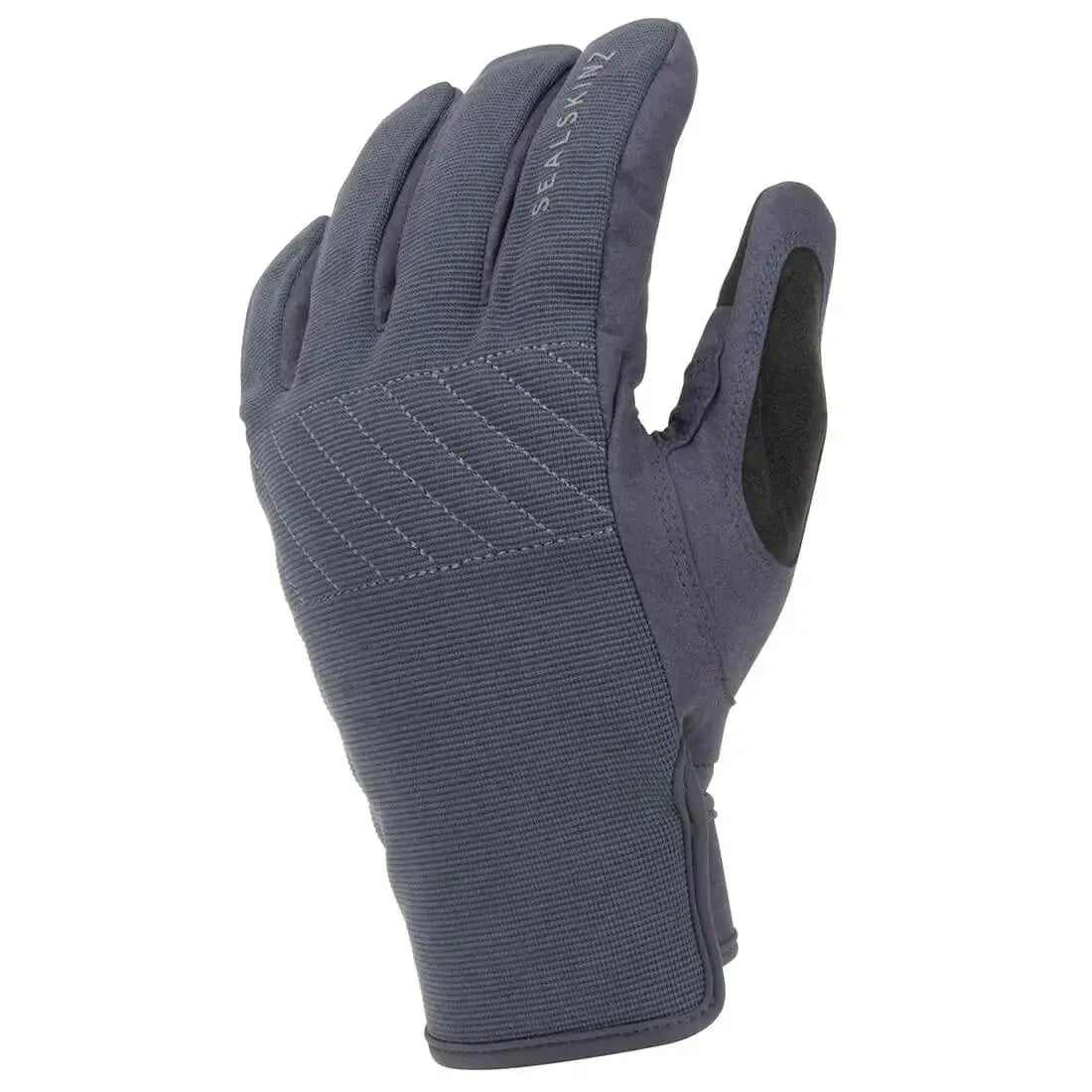 Grey Sealskinz Waterproof All Weather Glove with Fusion Control. Features a waterproof and breathable design for superior comfort and protection.