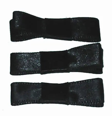 Sew On Black Beret Bow for Para Berets from John Bulls, made of 100% cotton, ideal for military-style berets. Features a sleek, durable black finish.