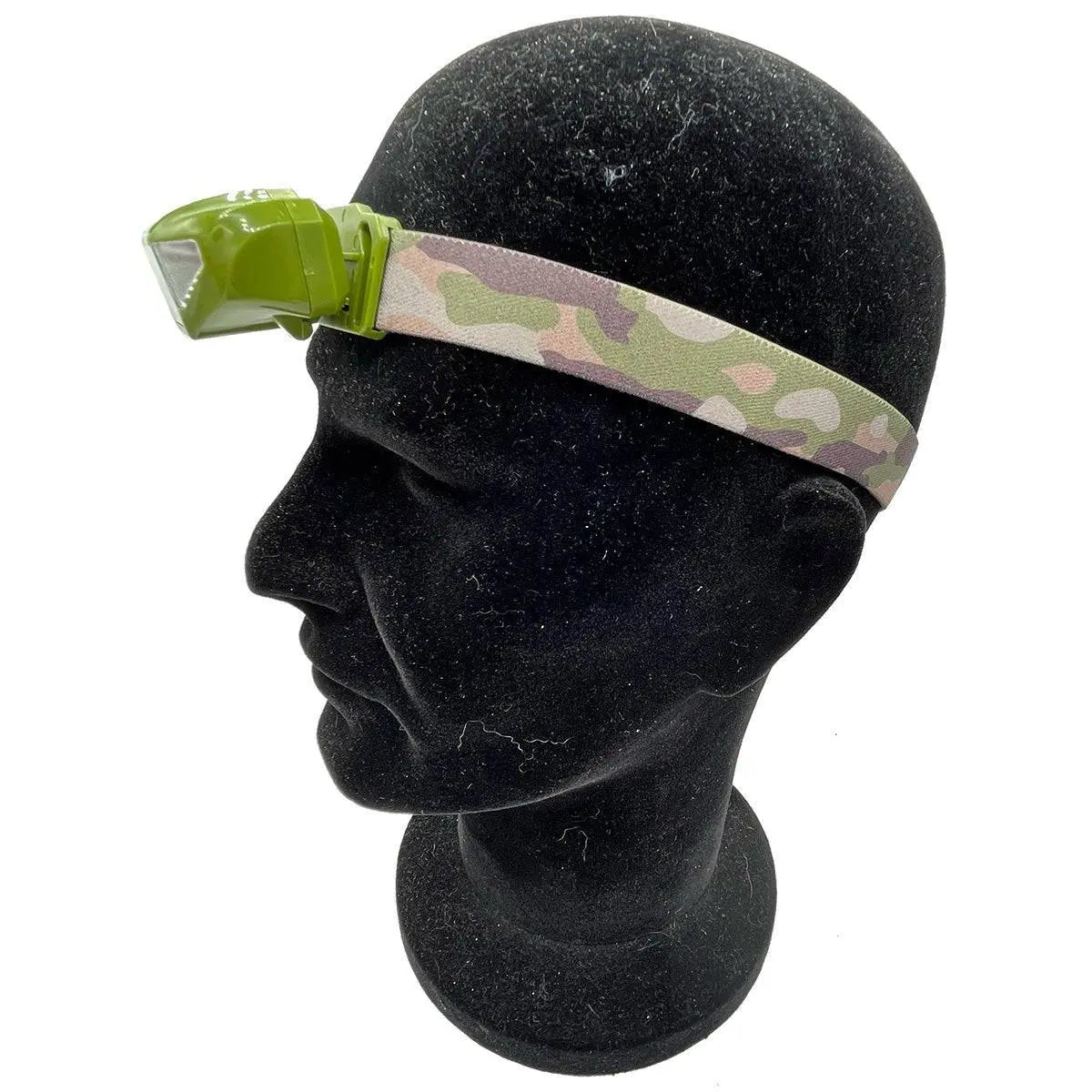 Silverpoint Infantry Head Torch with Red/Light Light - John Bull Clothing