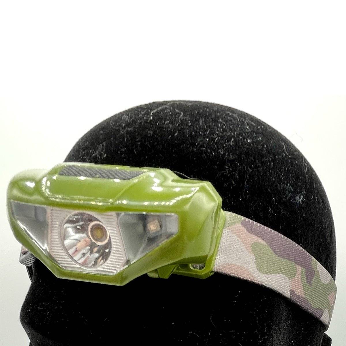 Silverpoint Infantry Head Torch with Red/Light Light - John Bull Clothing