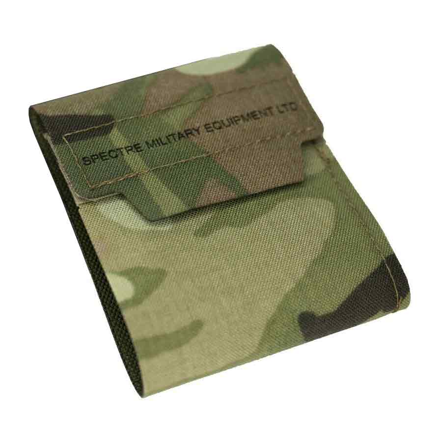 Buy Spectre Operations Exercise Tactical Wallet MTP in durable Multicam Cordura, ideal for military and outdoor use. Compact field kit for secure storage.