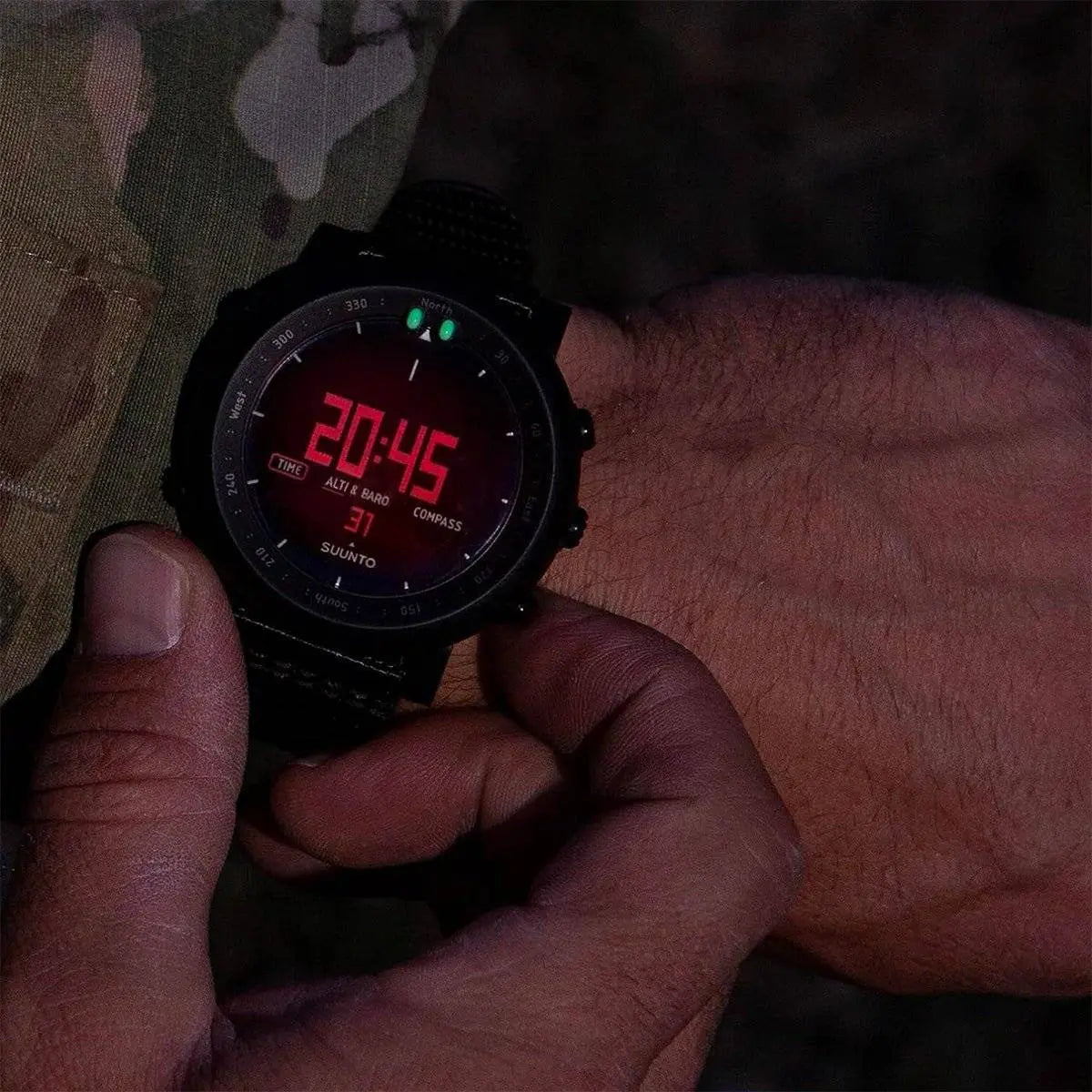 Suunto Core Alpha Stealth Tactical Watch - John Bull Clothing