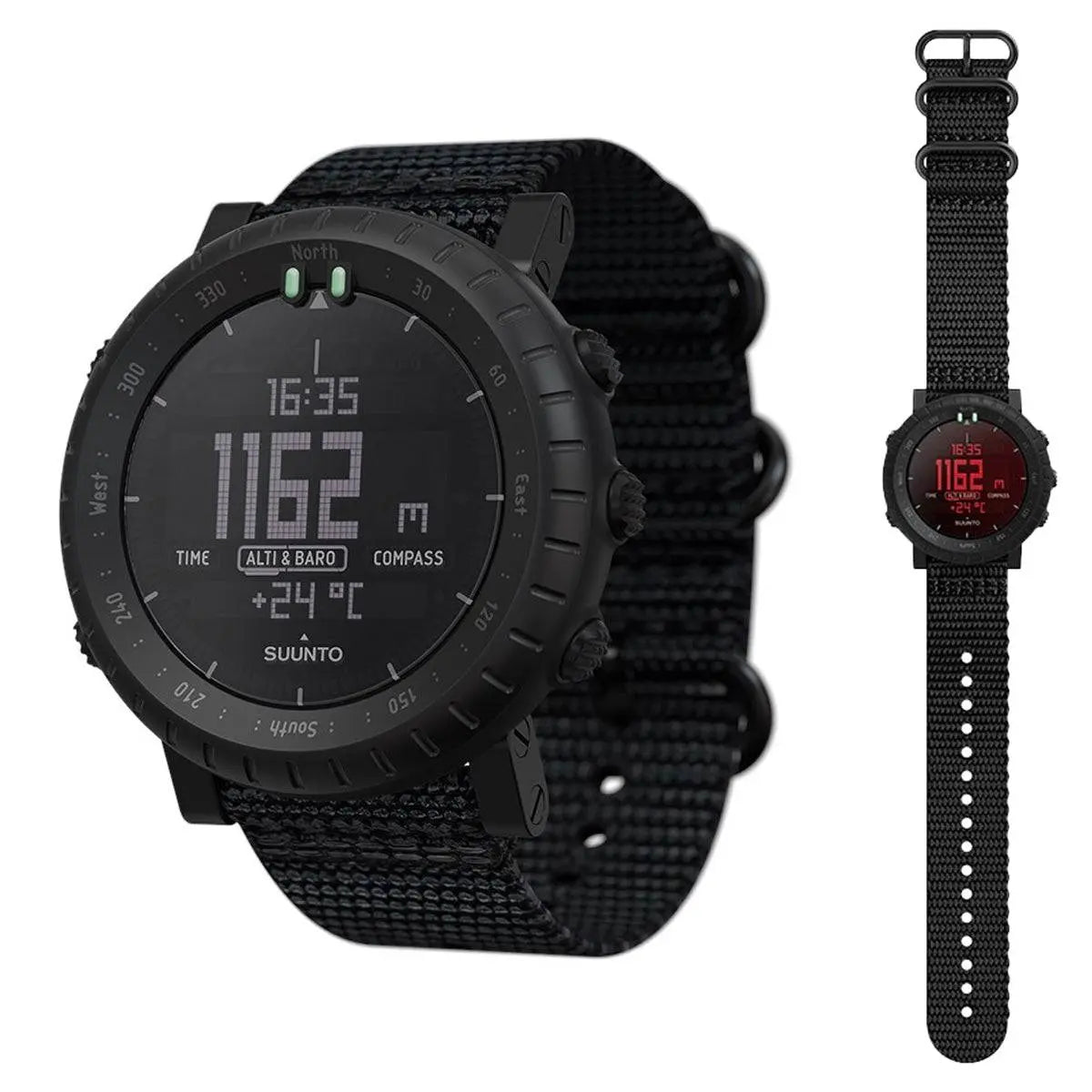 Suunto Core Alpha Stealth Tactical Watch - John Bull Clothing