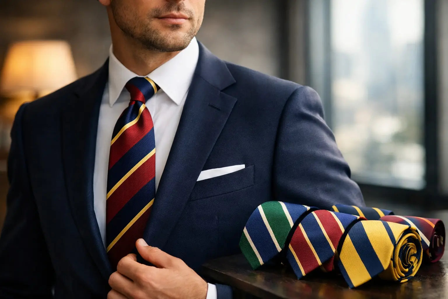 How to Wear Regimental Ties with Confidence