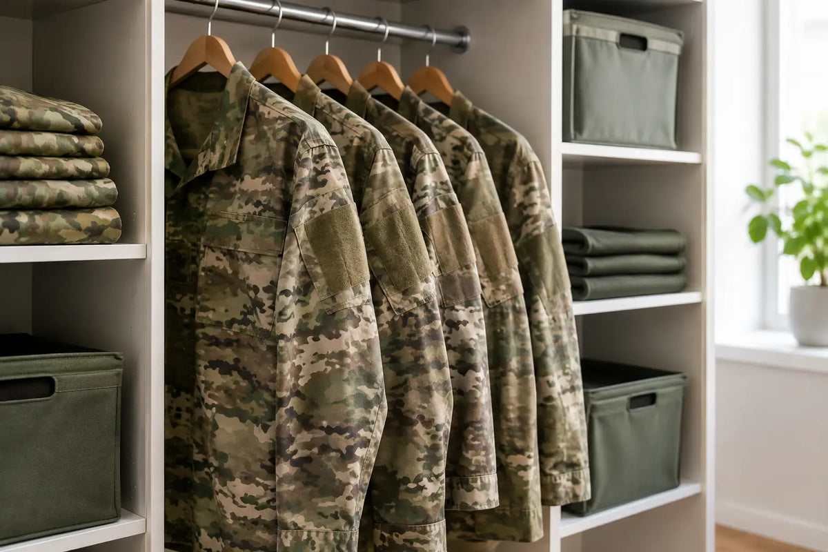 How to Store Army Uniforms Without Damage