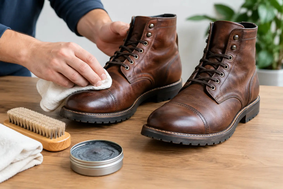 How to Clean and Apply Leder-Gris to Boots