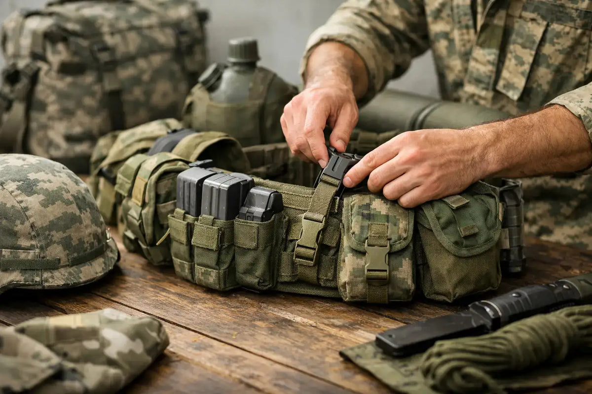 How to Pack Military Webbing Properly