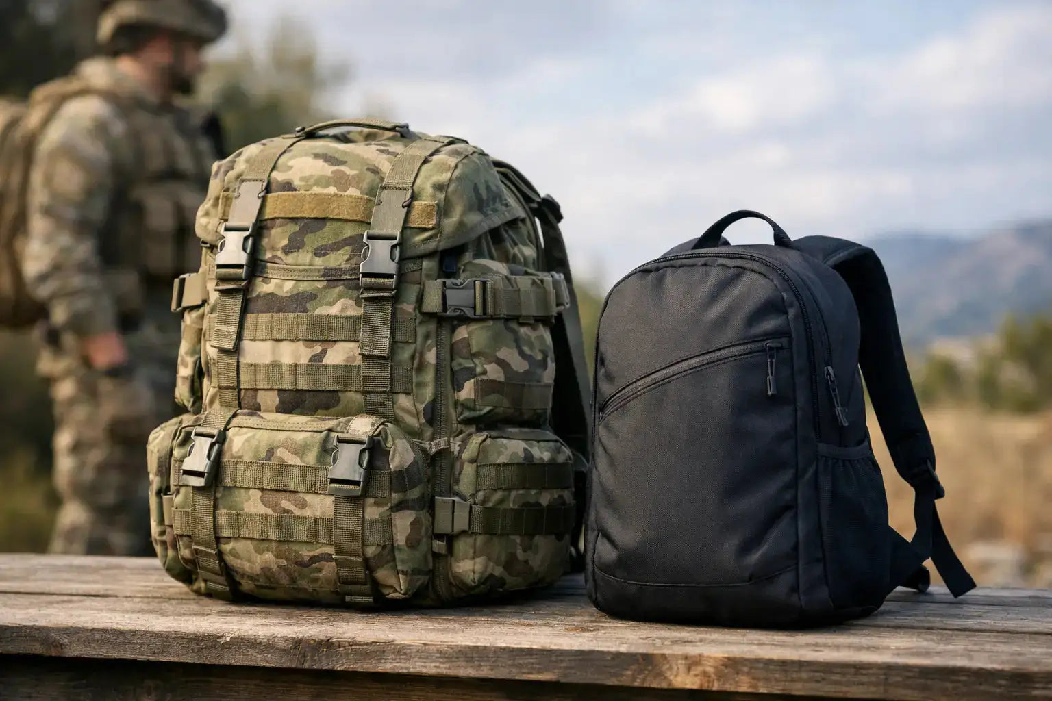 Military Rucksack vs Daypack: Which Fits?