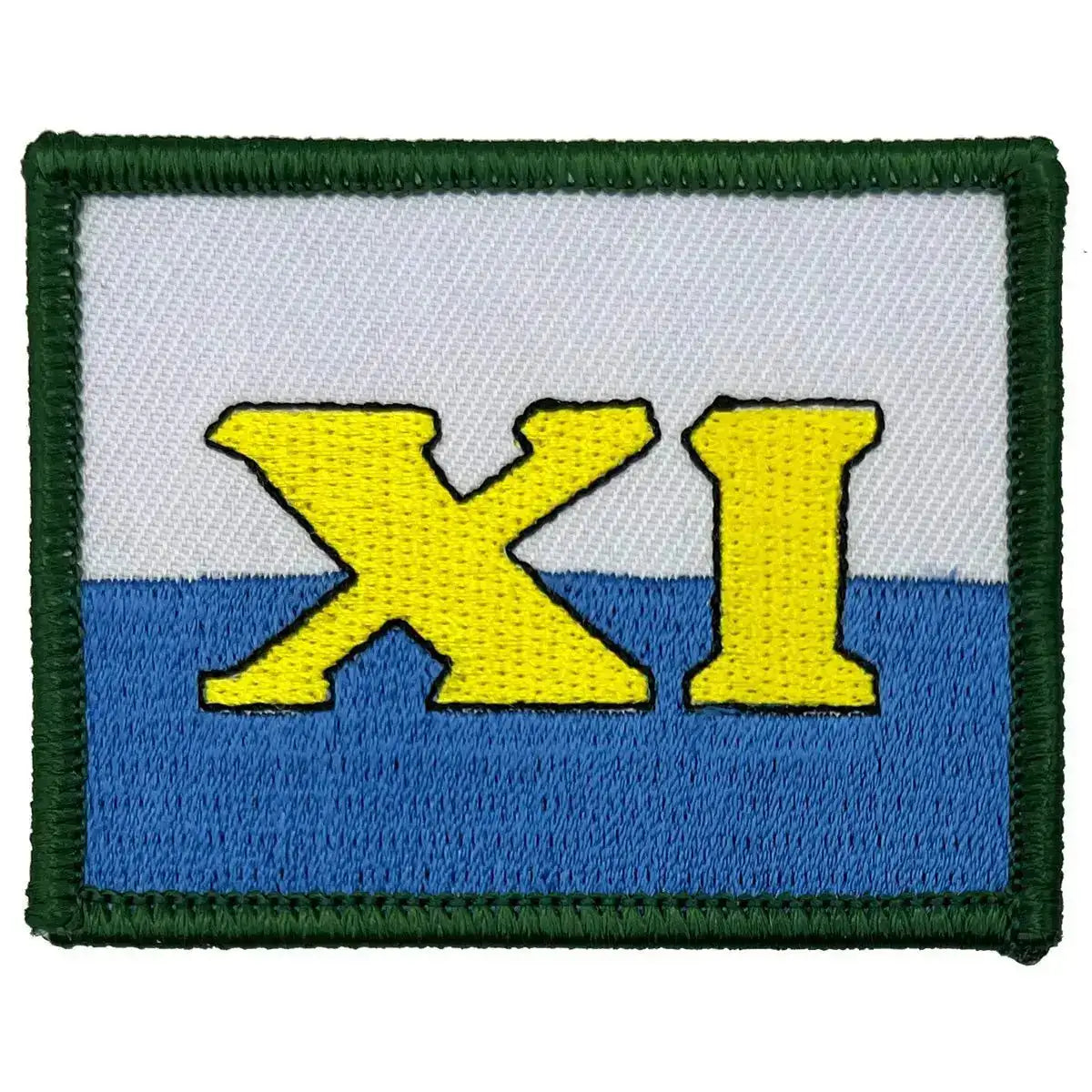 11 Signal Regiment TRF - Iron or Sewn On Patch - John Bull Clothing Blue (Coloured) from  John Bull Clothing 
