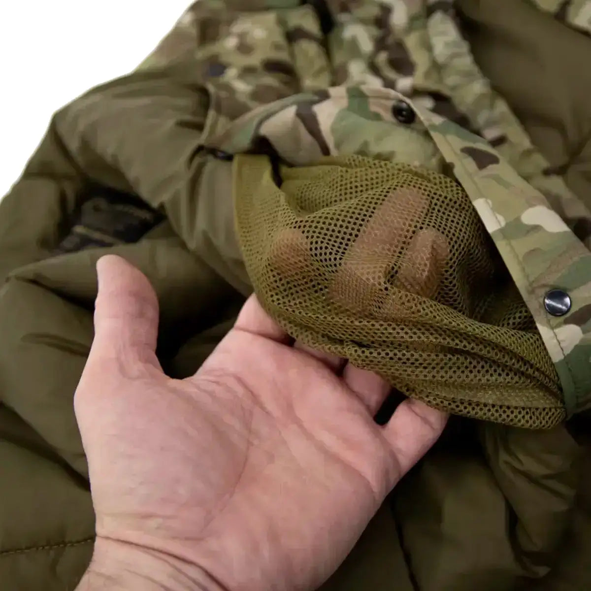 Carinthia Tropen Summer Sleeping Bag Multicam with Mosi Net for outdoor camping  from  John Bull Clothing 