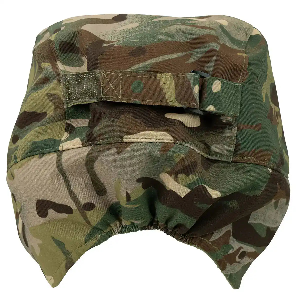 Highlander Dry Tech Mountain Waterproof Hat in camo print with Ab-Tex coating, designed for outdoor use and weather protection.  from  John Bull Clothing 