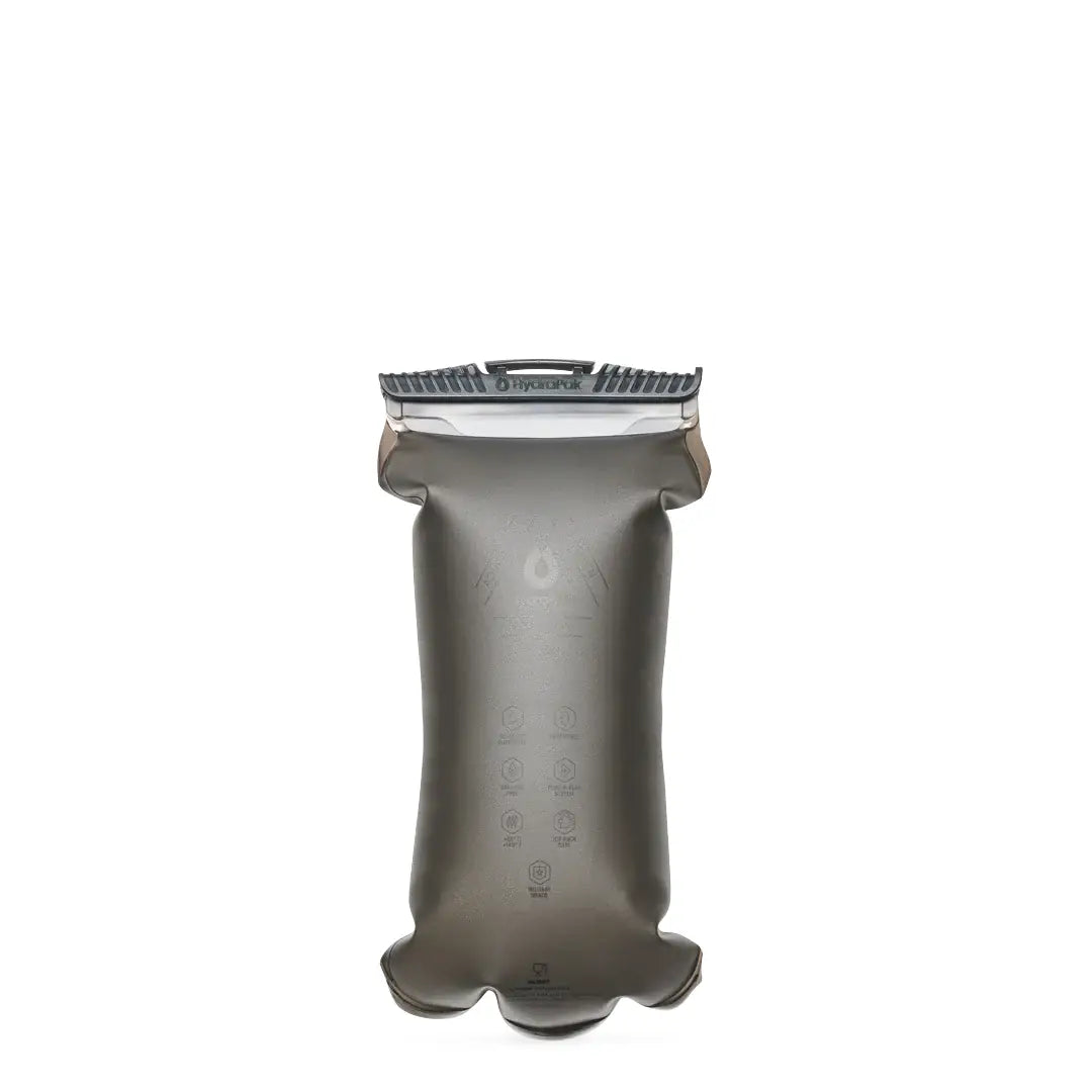 HydraPak Force Tactical Grey Water Reservoir in durable polyethylene, designed for tactical and adventure use | John Bulls