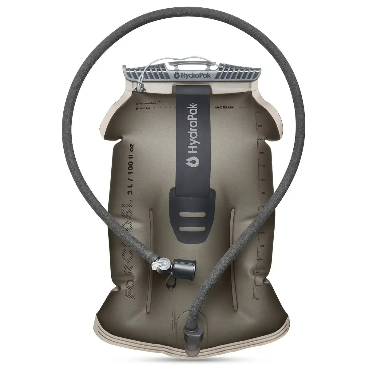 HydraPak Force Tactical Grey Water Reservoir 3 Litre DSL 3.0L DSL from  John Bull Clothing 