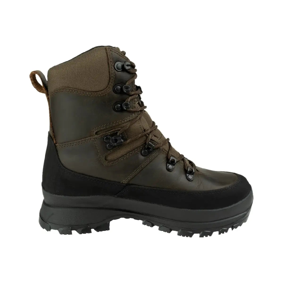 Opposite side view of Jack Pyke Waterproof Field Boots featuring reinforced stitching and waterproof leather for outdoor performance.