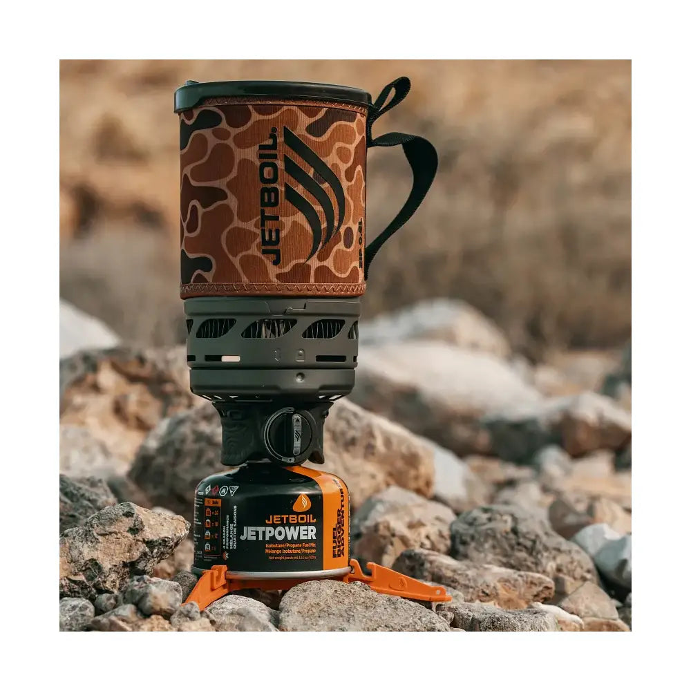 Jetboil Zip Duck Camo 0.8L Camping Stove | Compact Design