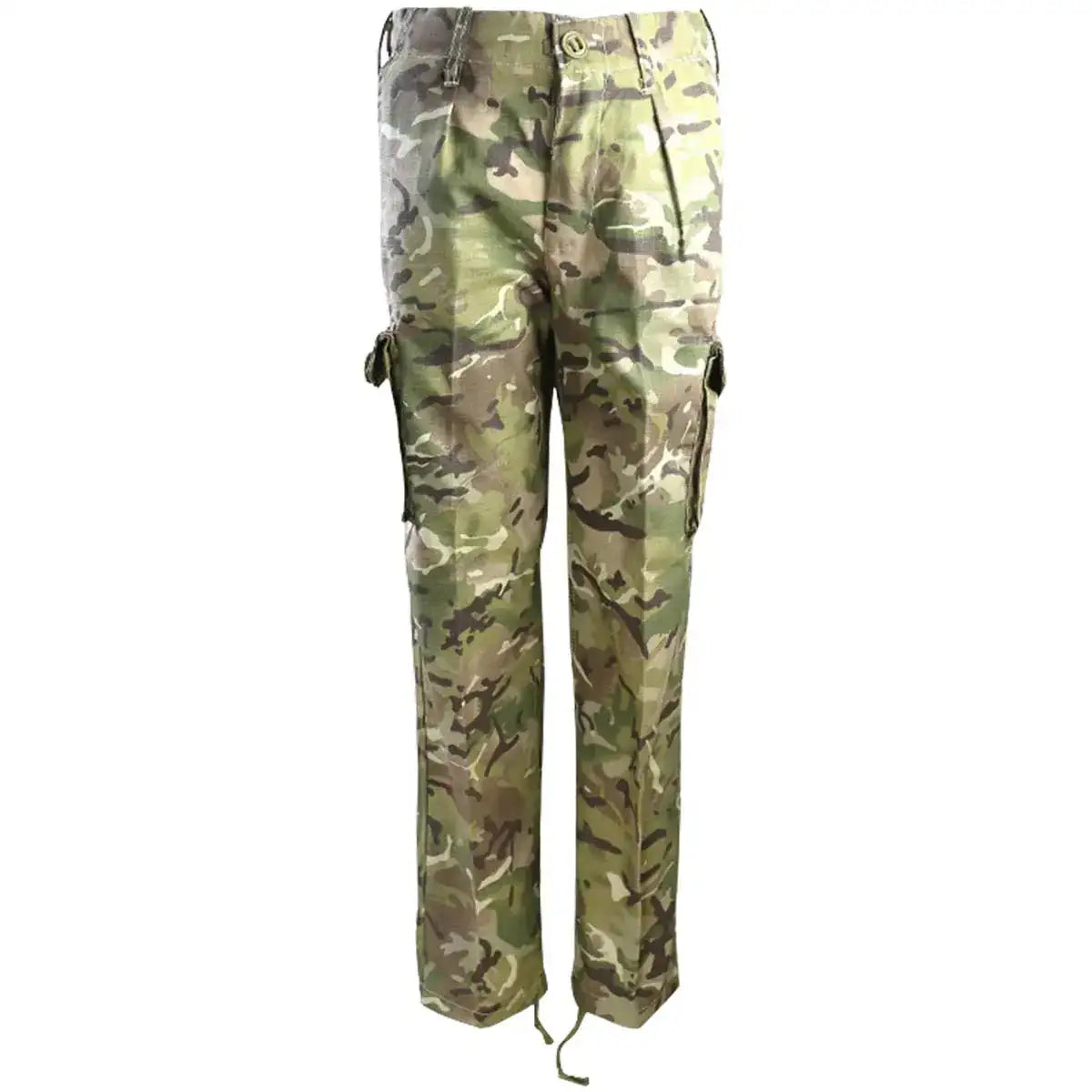 Kids camouflage cargo trousers for adventure  from  John Bull Clothing 