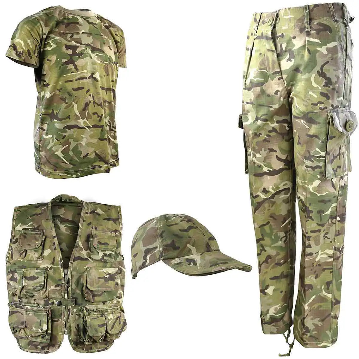 Kombat Kids Camouflage Explorer Army Kit BTP Kombat  from  John Bull Clothing 