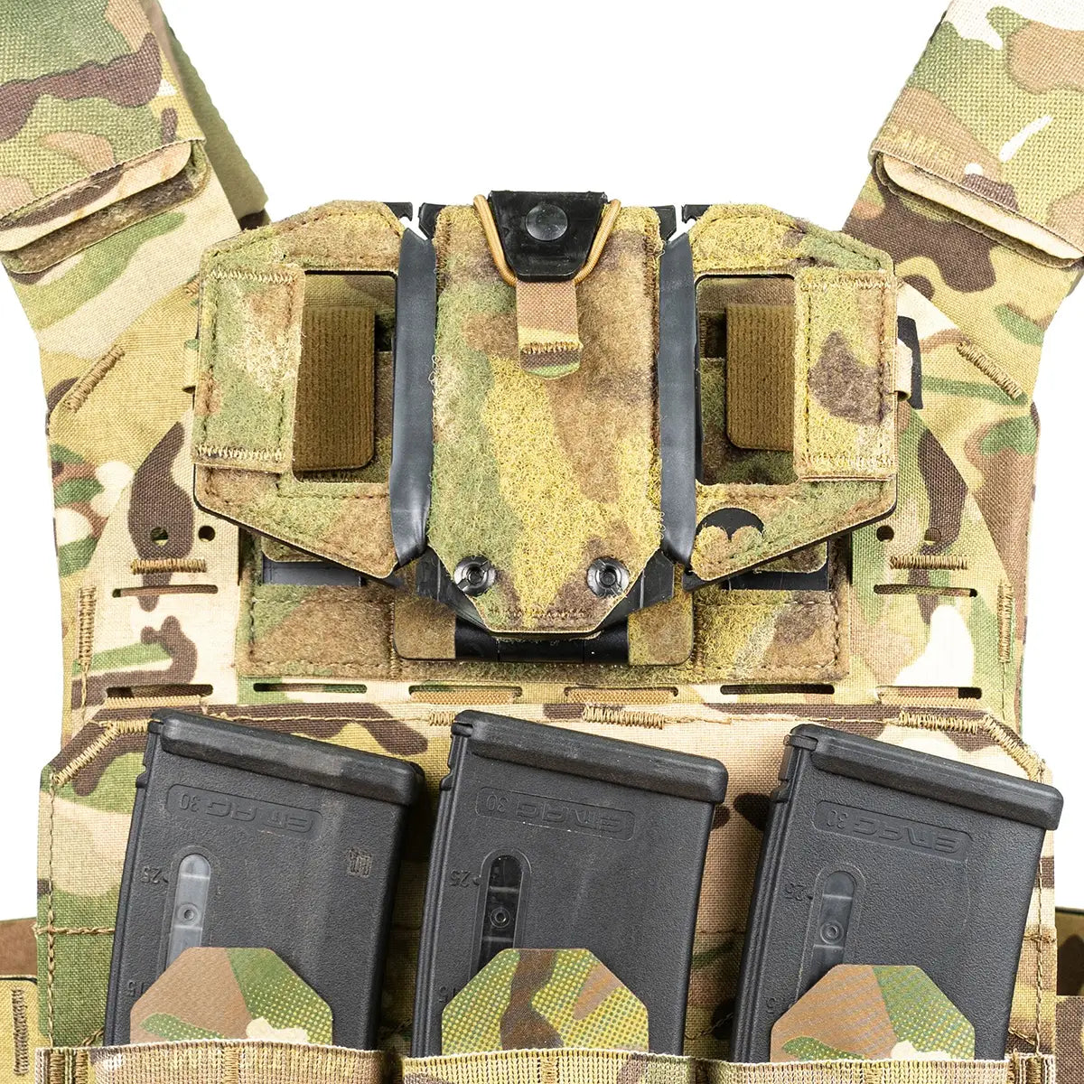 Luminae ATAK EUD Phone Mount Pouch Multicam with phone and magazine storage