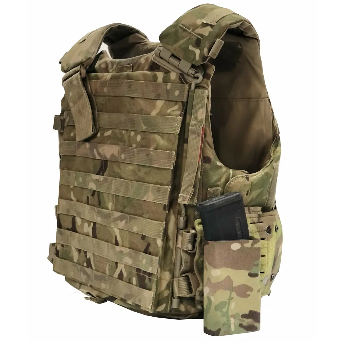 Multicam tactical vest with ammunition pouch for Virtus STV