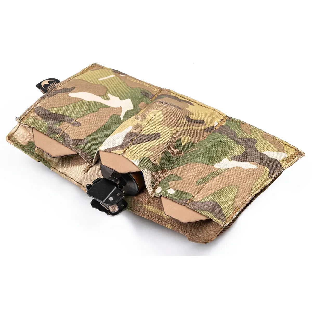 Multicam camouflage elastic triple mag pouch for weapon accessories