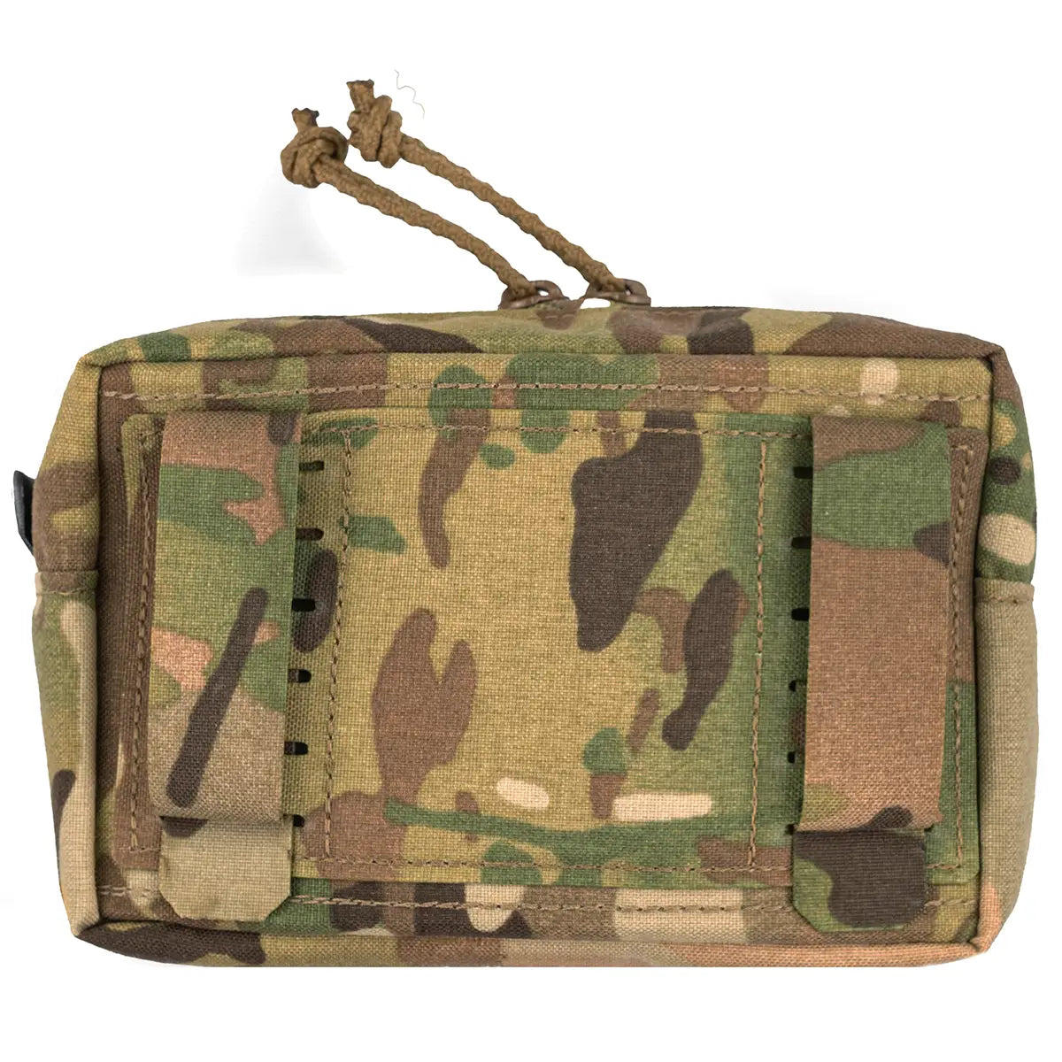 Multicam camouflage small GP pouch made of durable Cordura fabric with adjustable straps, ideal for weapon accessories, SKU: JB1290