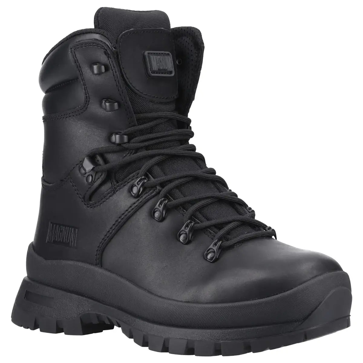 Magnum Valiance full leather black police boot for safety and durability
