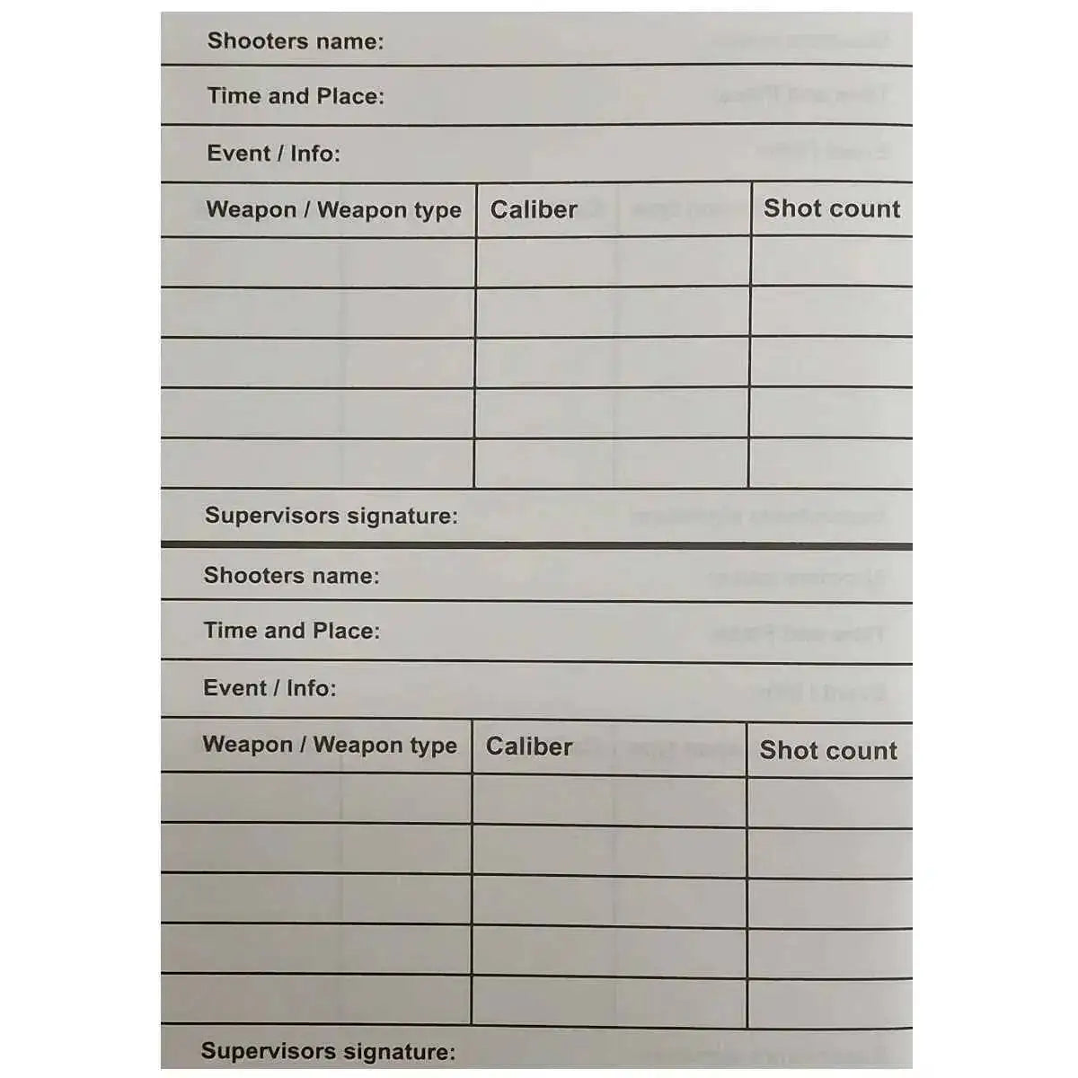 Modestone Shooters Waterproof A6 Logbook Modestone  from  John Bull Clothing 