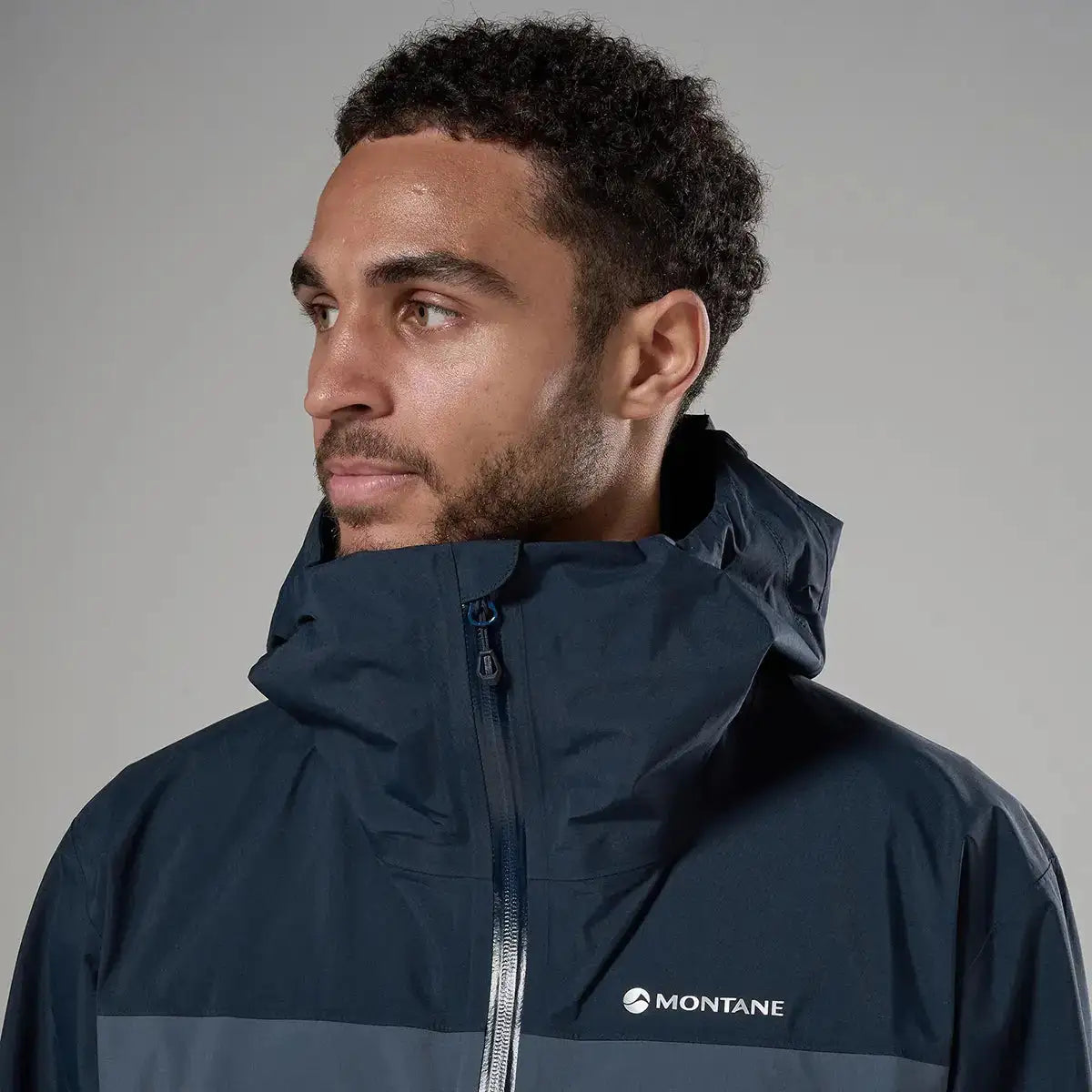 Montane waterproof jacket with hood for men, outdoor apparel  from  John Bull Clothing 