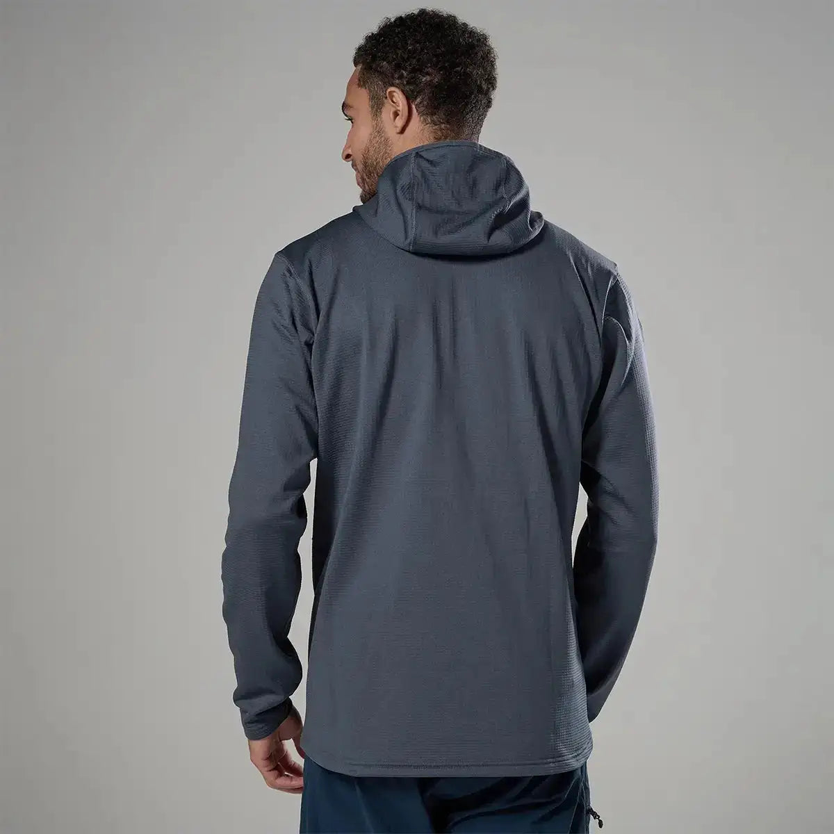 Back view of Montane men's Protium CP hoodie fleece jacket for outdoor activities  from  John Bull Clothing 
