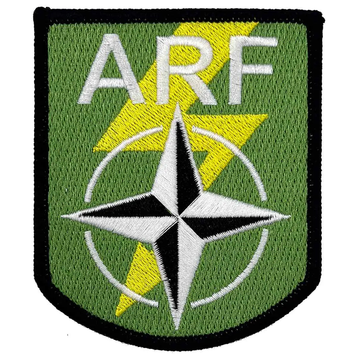 Nato Allied Reaction Forces (ARF) Iron On TRF John Bull Single Flash from  John Bull Clothing 