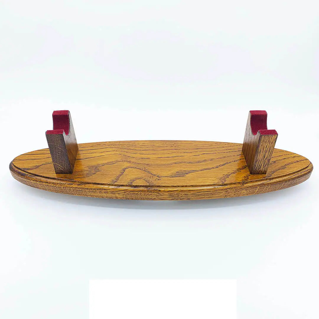 Medium Oak Pace Stick Stand Medium Oak from  John Bull Clothing 
