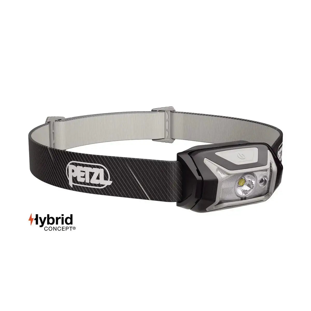 Black and white Petzl Tikka Head Torch with Red Light 350 Lumens, compact and lightweight for hardware and outdoor tool use. Black from  John Bull Clothing 