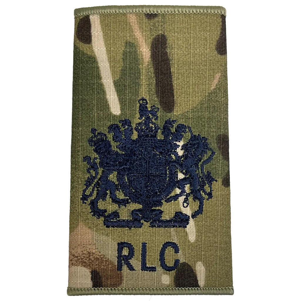 Royal Logistic Corps Multicam Rank Slides | John Bulls