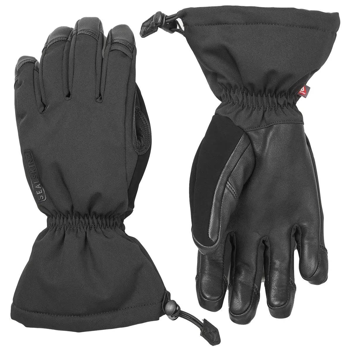 SealSkinz Southery Waterproof Extreme Cold Weather Gauntlet in black, designed for extreme winter conditions with waterproof and insulated materials.