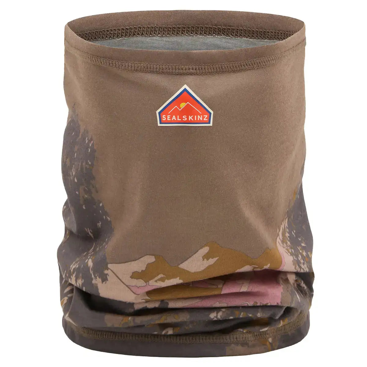 Sealskinz Harpley Water Repellent Neck Snood Brown Mountain Brown from  John Bull Clothing 