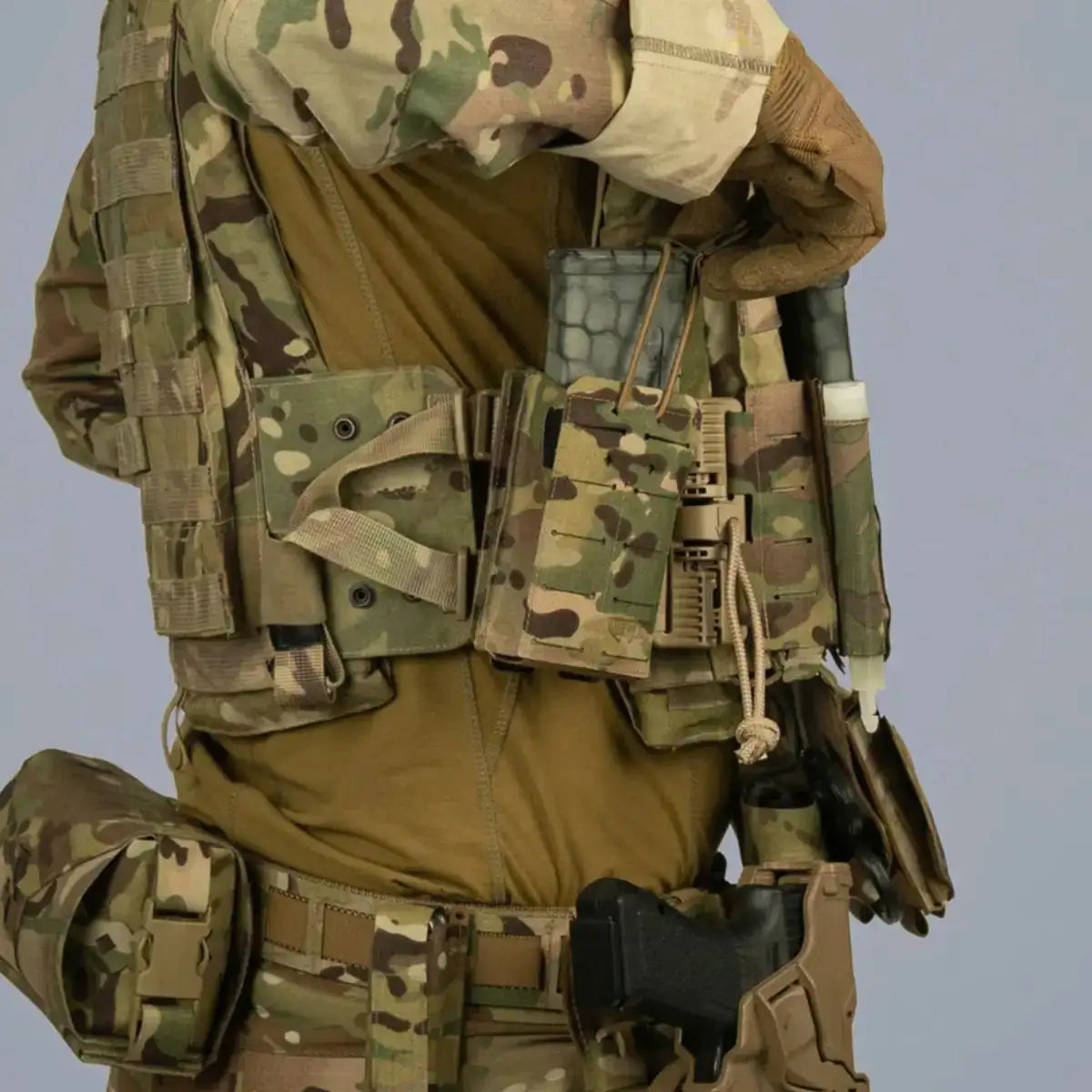 Spectre Single Mag Pouch Multicam with MP2 Insert for weapon accessories  from  John Bull Clothing 
